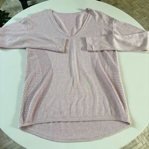 LULULEMON pink long sleeve